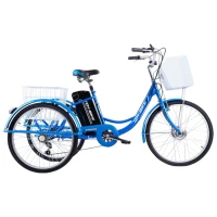 Электровелосипед IZH-BIKE FARMER 250W 36V10Ah Алюминиевая рама Синий