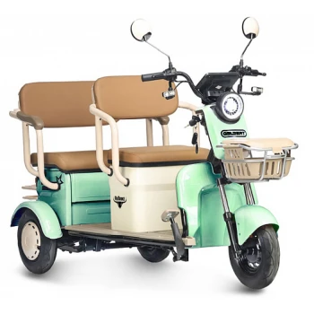 Электротрицикл Rutrike Gelbert Atlas 48V/60V 600Вт Зеленый